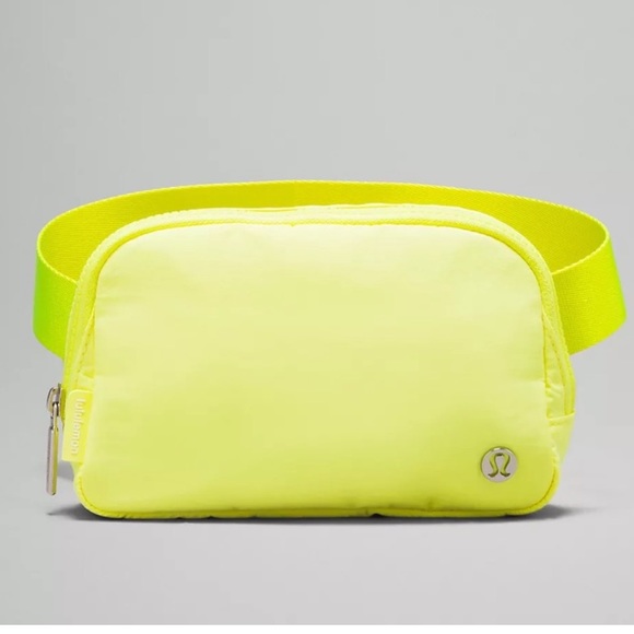 lululemon athletica Handbags - Lululemon Everywhere Belt Bag | 1L | Neon Yellow